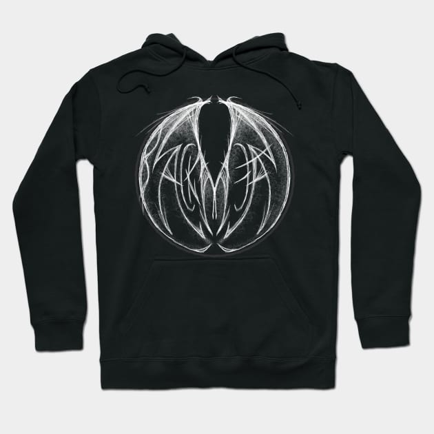 Spreading The Imperial Black Metal Wings Of The Celestial Dragon Throne Across The Zenith Of Orion Hoodie by fishtailedgoat